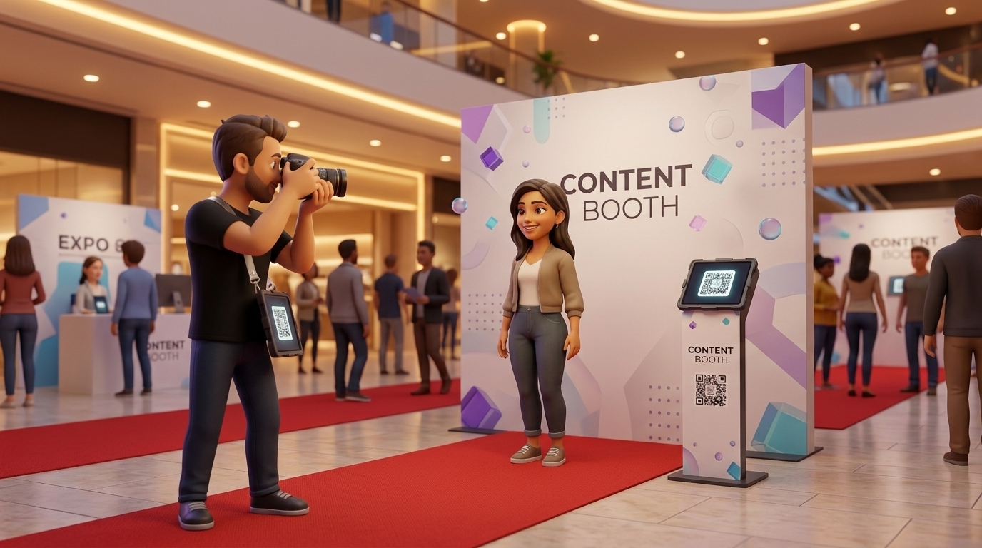 Photo QR en un evento real