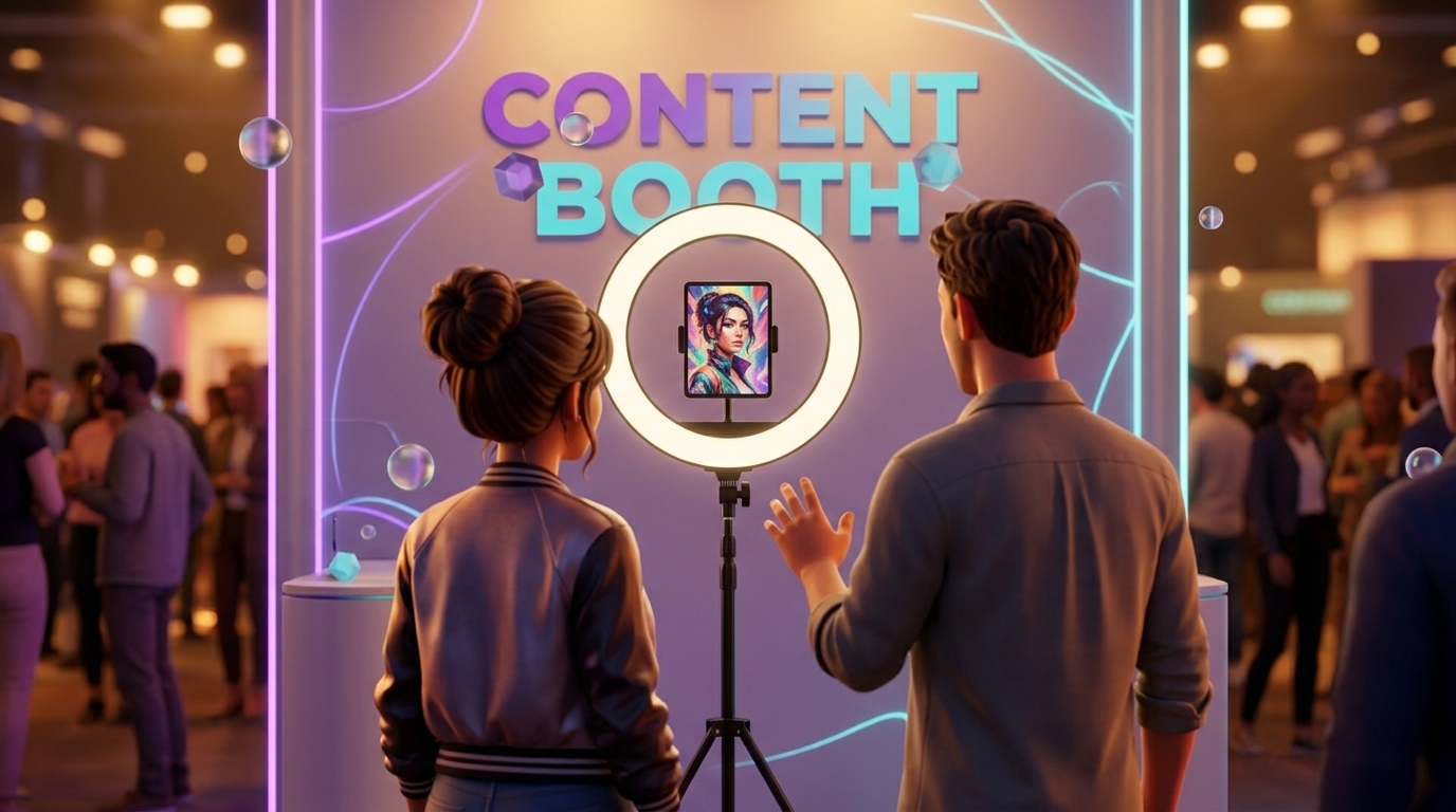 Ring Booth en un evento real